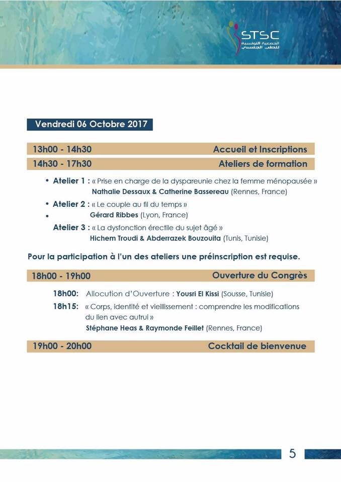 Programme du 3&egrave;me congr&egrave;s - 01